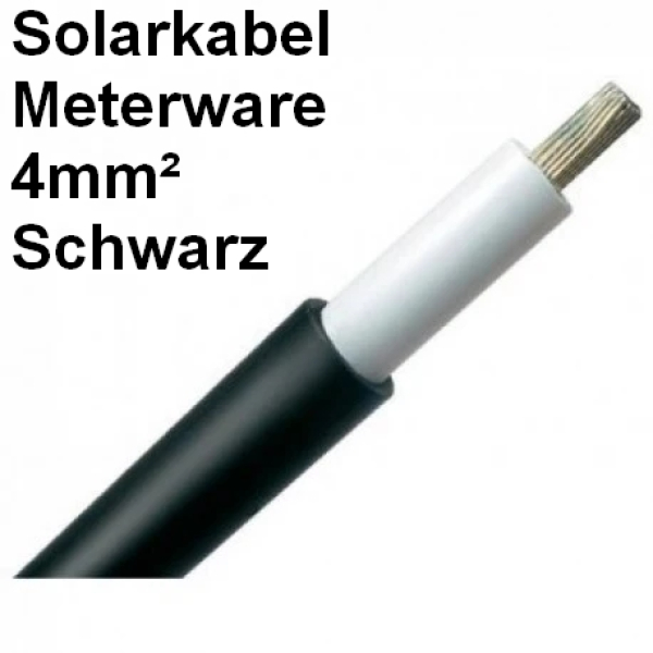 Solarkabel 4mm² 1m-schwarz